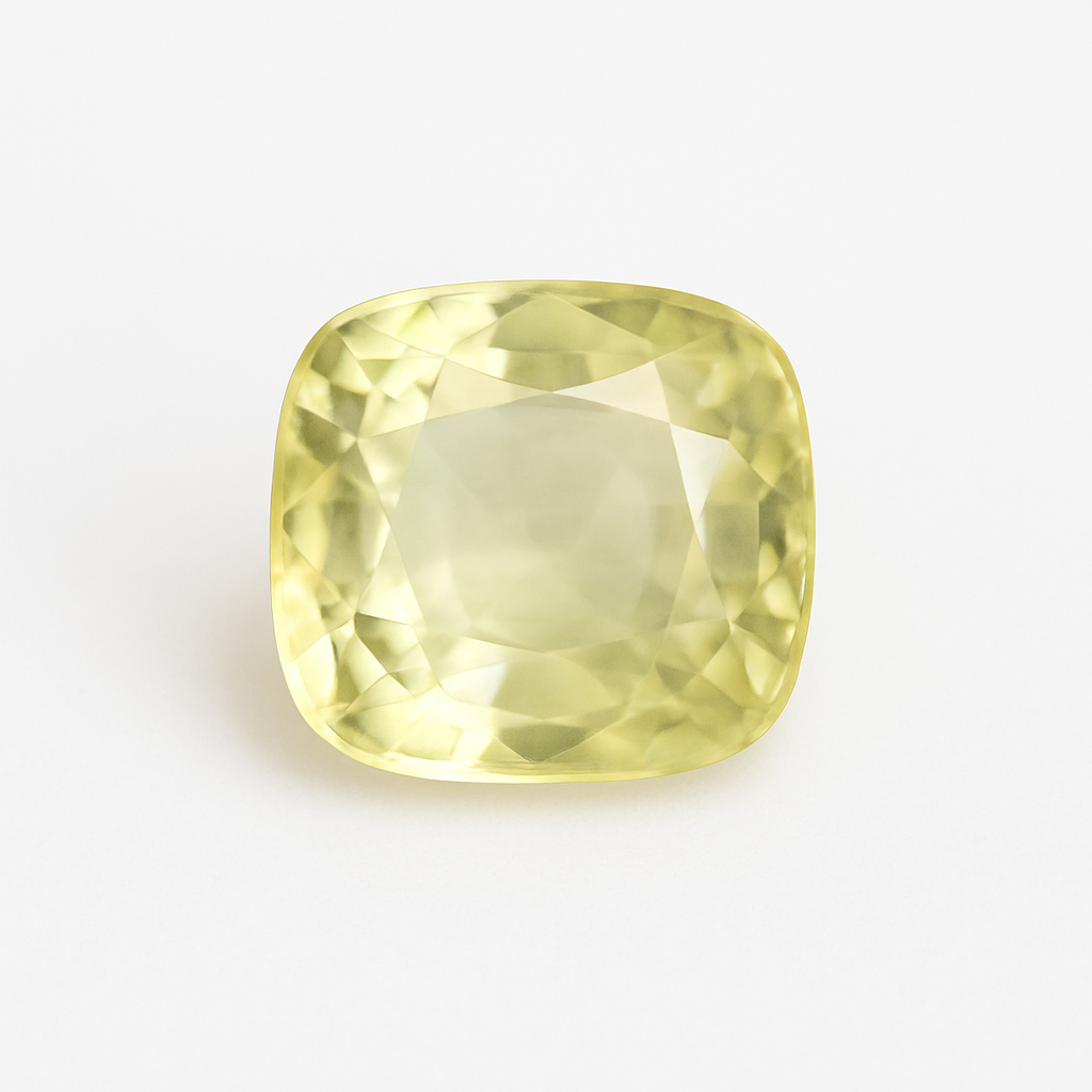 Yellow Sapphire 7.10 Carat