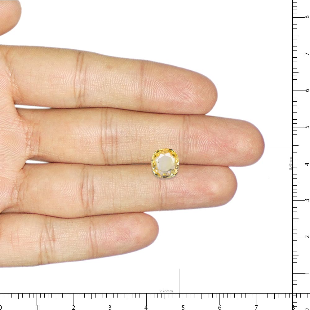 Yellow Sapphire 4.45 carat